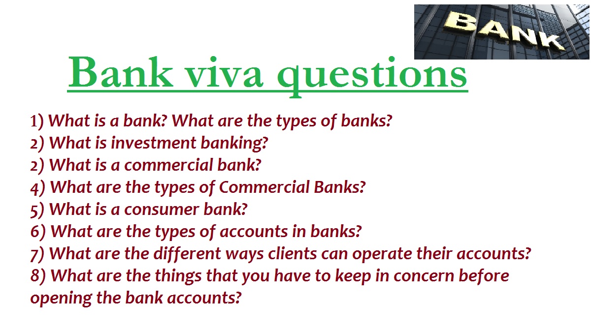 Bank Collection Interview Questions