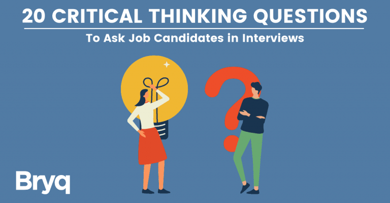 critical thinking job interview