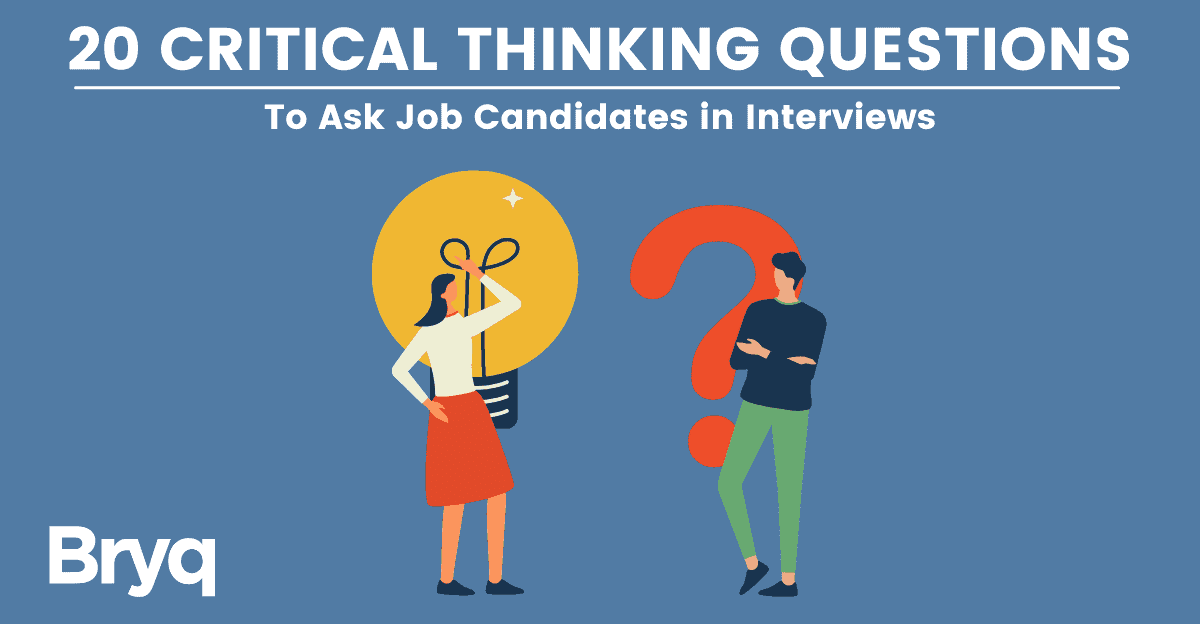 critical thinking in job interview