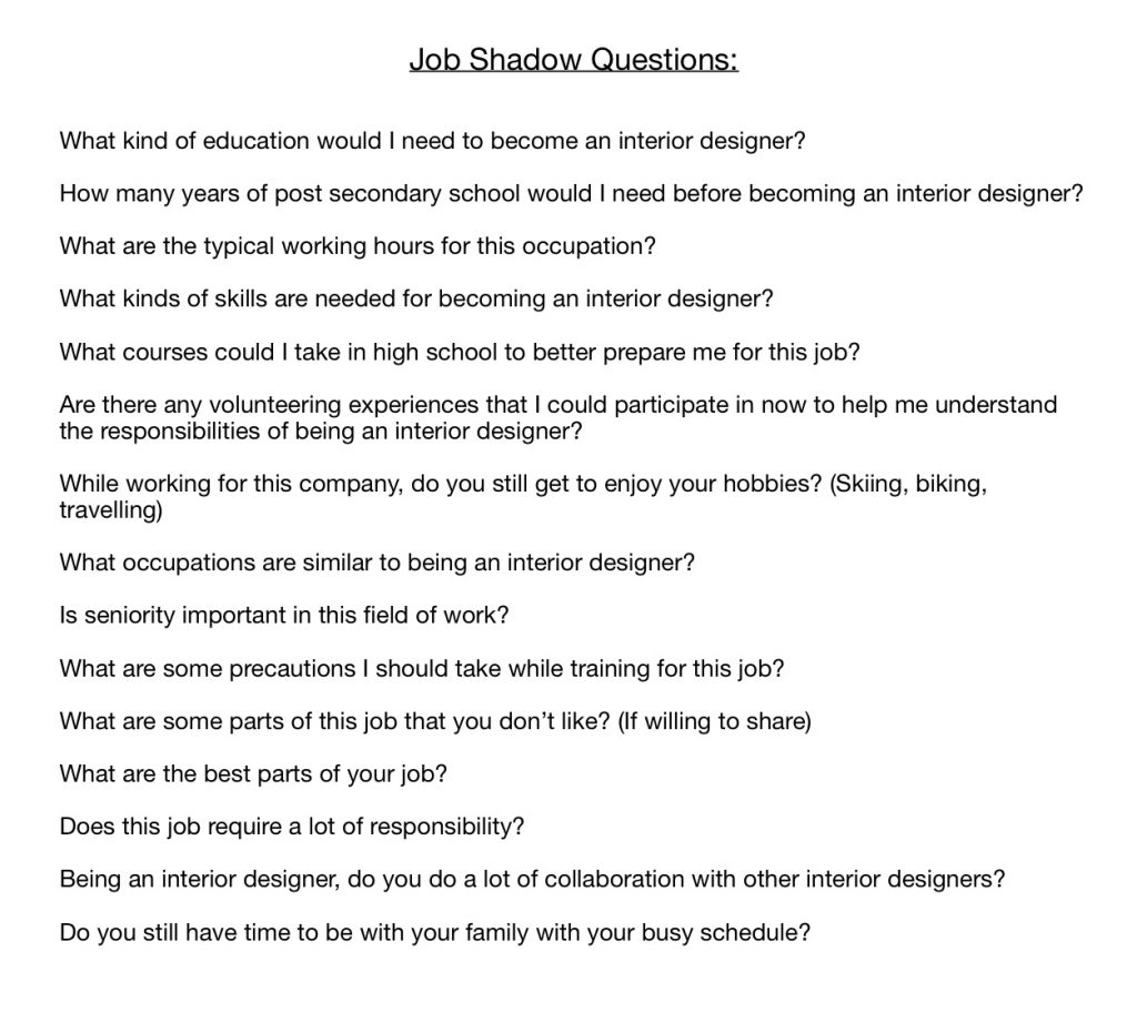 40 Job Shadowing Questions (With Sample Answers) support your career