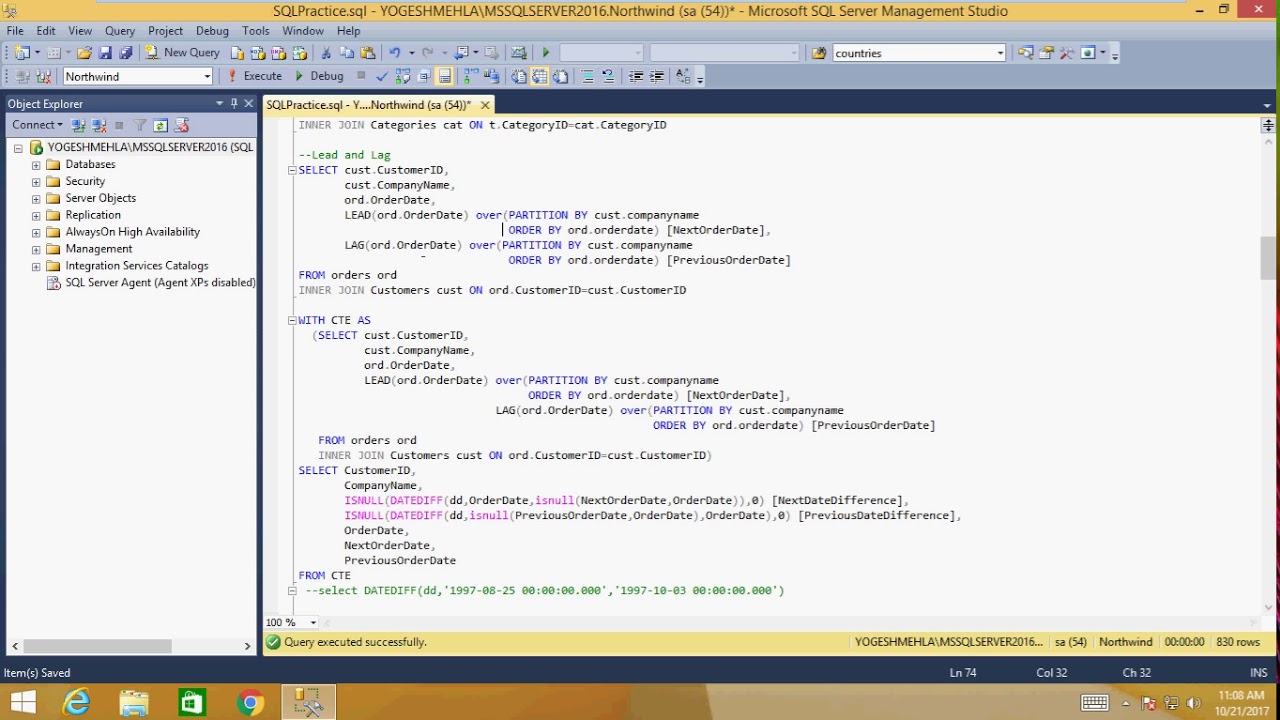 Advanced Sql With Examples