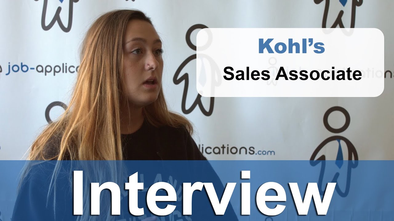 Kohl's Sales Associate Interview Questions & Answers support your career
