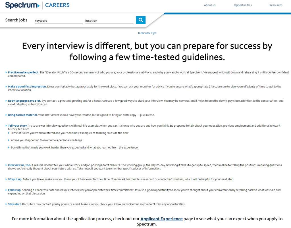 30 Spectrum Interview Questions Answers Support Your Career