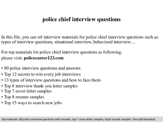 Top 20 Police Chief Interview Questions Answers In 2022 Knowledge   Police Chief Interview Questions 1 638 