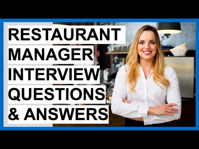 Restaurant Manager Interview Questions And Answers Support Your Career   Sddefault 9 