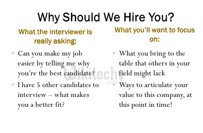 why should we hire you essay